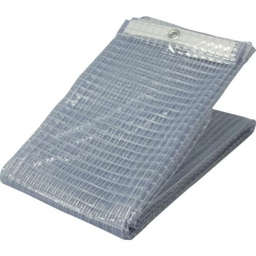 ユタカメイク シート 簡易間仕切り防炎・制電 2m×2m クリア [B-321