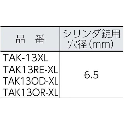 TRUSCO トラスコ中山 プロテクターツールケース 赤 L [TAK13RE-L] TAK13REL 販売単位：1 送料無料｜loupe｜03