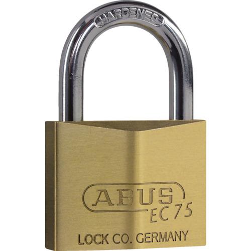 ABUS 真鍮南京錠 EC75-50 ディンプルシリンダー バラ番 [EC75-50-KD