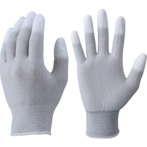 静電気防止手袋 指先コートタイプ ショーワ ESDプロテクトトップ手袋 A0612 Lサイズ [A0612-L] A0612L 販売単位：1｜loupe