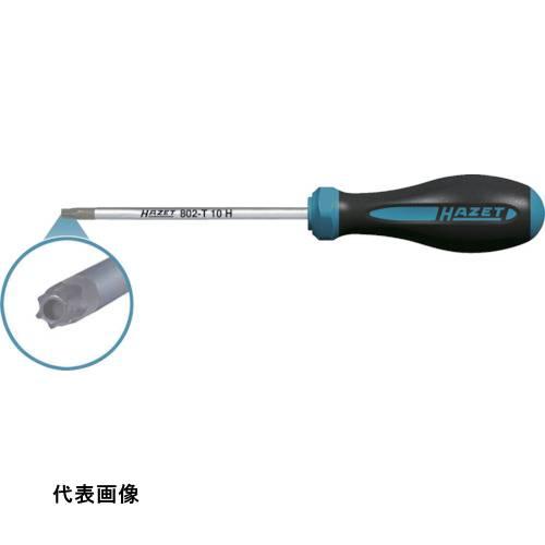 ヘックスローブドライバー Hazet Hexanamic樹脂ソフトグリップドライバー いじり止付トルクス 刃先t10h 軸長80mm 802 T10h 802t10h 販売単位 1 楽天カード分割