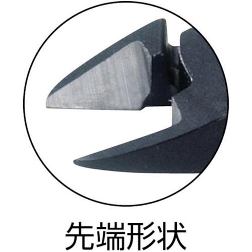ニッパ 電気・電子用 リンドストローム 電子斜めニッパー 銅線切断Φ0.1~1.25 ウルトラ刃 [8152] 8152 販売単位：1 送料無料_1