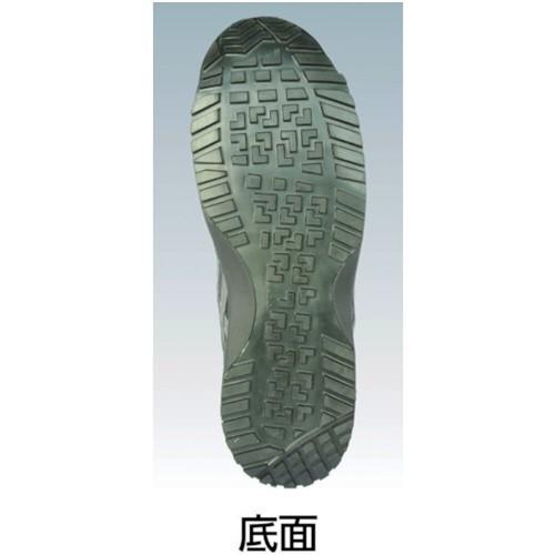 短靴・JIS規格品 ASICS ウィンジョブ70S ブラック×ガンメタル 25.0cm