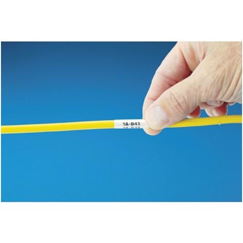 ケーブル用ラベル PANDUIT レーザープリンタ用回転ラベル 白