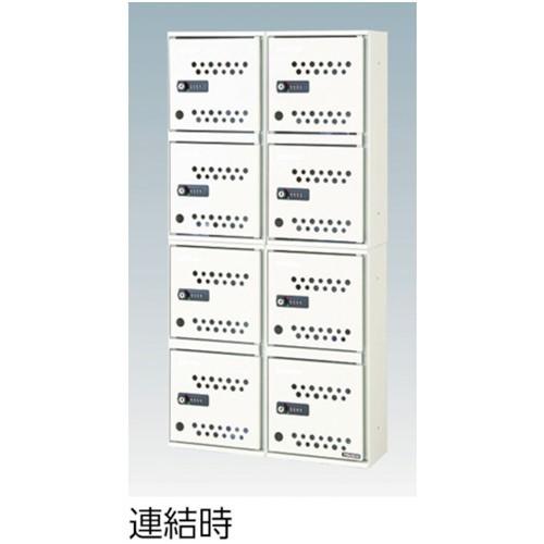 TRUSCO トラスコ中山 卓上預かりBOX 2段 [TAB-2] TAB2 販売単位：1 送料無料の画像