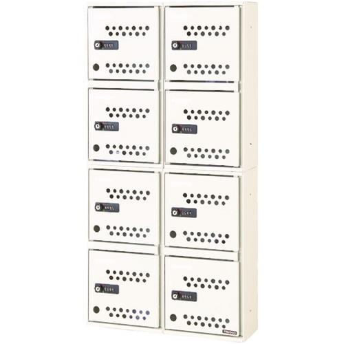 TRUSCO トラスコ中山 卓上預かりBOX 2段 [TAB-2] TAB2 販売単位：1 送料無料の画像