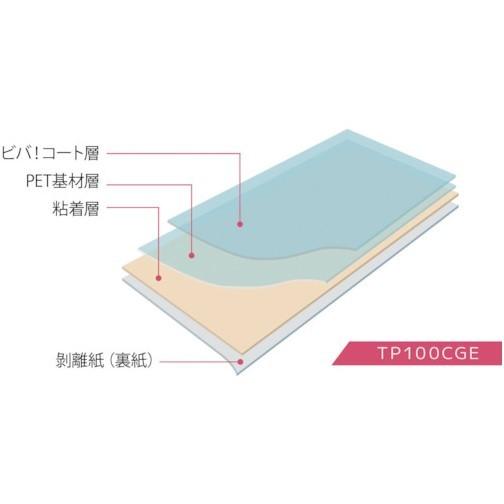 フロア保護フィルム ビバ ビバフィルム(超耐久保護フィルム)1000mm×3m 透明 [TN100GL3] TN100GL3 販売単位：1 送料無料_3