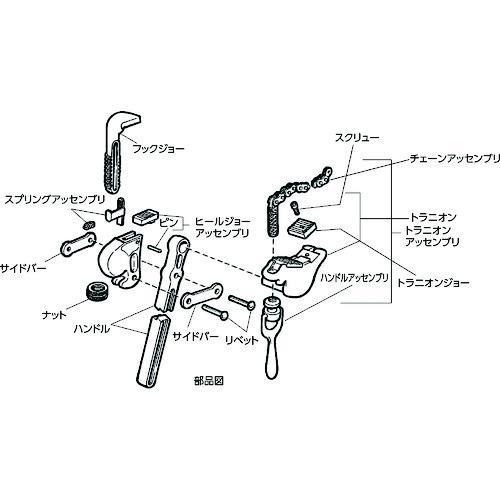 RIDGID チェーンアッセンブリー F/S-8A [40800] 40800 販売単位：1 送料無料_2