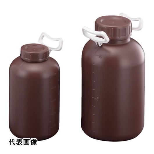 ビン サンプラ PE取手付広口遮光瓶 10L [02925] 02925  販売単位：1｜loupe