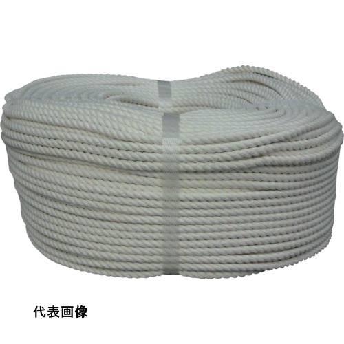 綿 ユタカメイク 綿ロープ巻物 6Φ×200m [C6-200] C6200 販売単位：1 送料無料