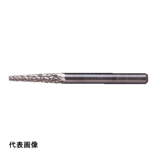 MRA 超硬バー Aシリーズ 形状:テーパー(クロスカット) 刃長11.0mm [CB5A019C] CB5A019C 販売単位：1｜loupe