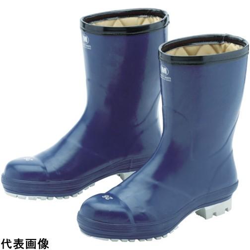 ミドリ安全 氷上で滑りにくい防寒安全長靴 FBH01 ネイビー 27.0cm [FBH01-NV-27.0] FBH01NV27.0 販売単位：1 送料無料