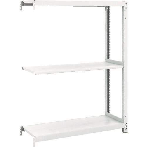 TRUSCO トラスコ中山 スチールラック M1型抗菌塗装ボルトレス軽量棚900X320XH1200 3段 連結 [M1-4333B] M14333B 販売単位：1 送料無料
