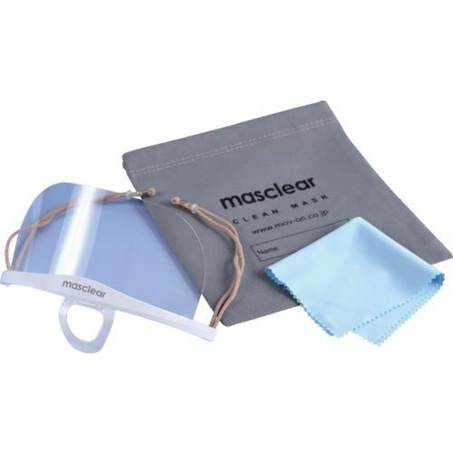 マウスシールド マスク 透明 熱中症対策 飲食 接客 厨房 におすすめ 飛沫防止 Wincam 透明衛生マスク マスクリアベーシックバンドル (5個入) [M-BUNDLE-5] M