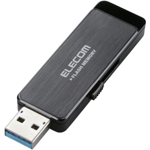 ELECOM USBメモリ 128GB USB3.2(Gen1) Type-C USB A 両対応 キャップ式 セキュリティ機能対応 ブラック MF-TPC3128GBK  | ノジマオンライン