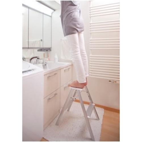 ハセガワ 踏み台 強力型 80cm シルバー [SK2.0-08S] SK2.008S 販売単位：1 送料無料_2