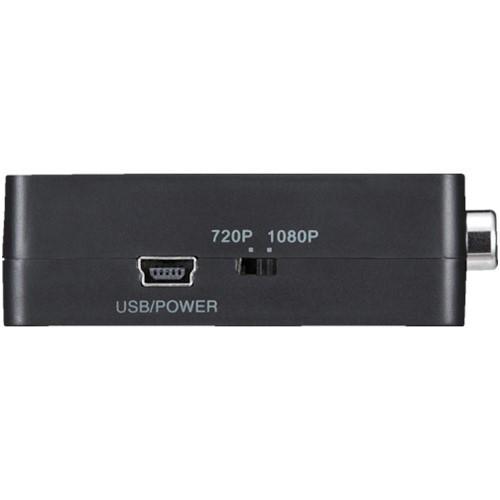 SANWA 変換コンバーター(コンポジット信号HDMIタイプ) [VGA-CVHD4] VGACVHD4 販売単位：1 送料無料の画像