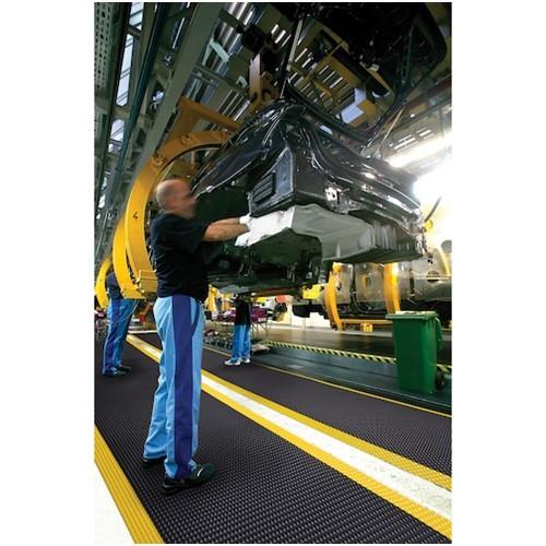 NOTRAX 疲労軽減マット スカイトラックス ブラック&イエロー 910X1500 [782S0035BY] 782S0035BY 販売単位：1 送料無料_1