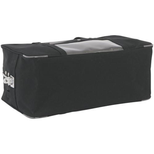 SANEI 帆布メール用ボストン(L)馬蹄錠金具付 黒 [BTL-U-01] BTLU01