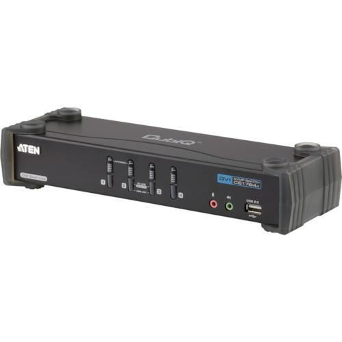 ATEN KVMPスイッチ 4ポート / DVI デュアルリンク USB2.0ハブ搭載