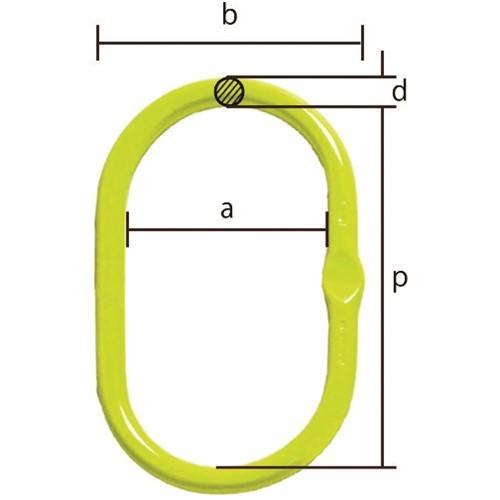 MARTEC マスターリンク大型クレーンフック用 MFX-1613 [MFX-1613-10