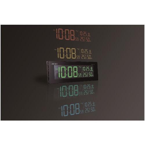 デジタル表示 SEIKO シリーズC3交流式デジタル電波置時計 [DL305K