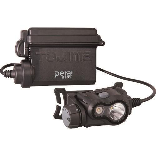 LED 照明 ライト 夜間 作業 アウトドア 登山 キャンプ 工事 ワークライト 充電式 タジマ ペタLEDヘッドライトE351 [LE-E351] LEE351  販売単位：