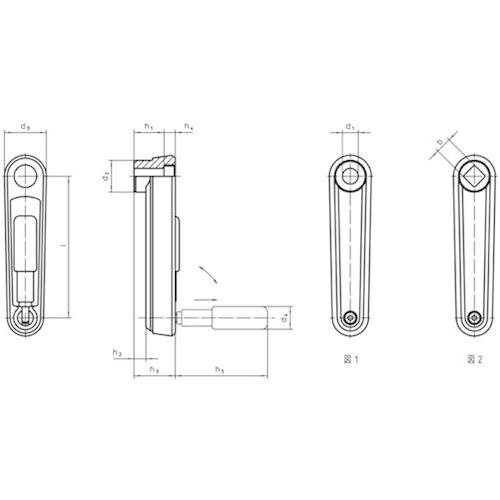 ハンドル HALDER 機械用ハンドル クランクハンドル ハンドル ハンドル HALDER 機械用ハンドル クランクハンドル ハンドル
