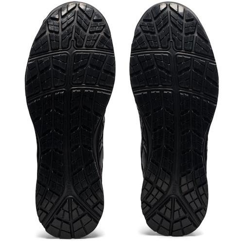 ASICS 静電気帯電防止機能付き安全靴　ウィンジョブ CP30E ASICS 静電気帯電防止靴 ウィンジョブCP30E ブラック×ブラック 22.5cm