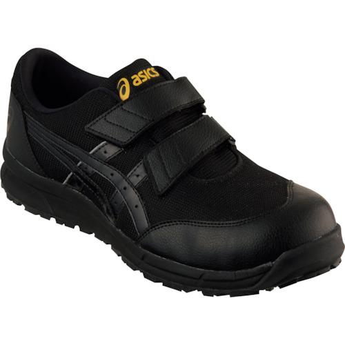 【新品、未使用、25cm】 asics CP20E ブラック 安全靴 ASICS ウィンジョブCP20E ブラック×ブラック 25.5cm [FCP20E.002-25.5
