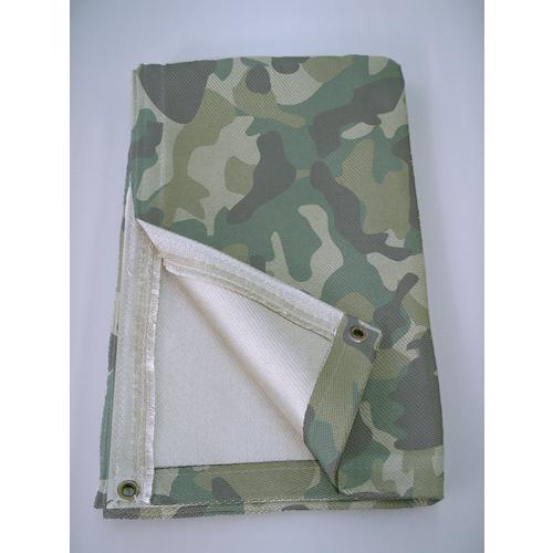 TRUSCO トラスコ中山 スパッタシート”シリカクロス迷彩柄”(コーティングなし)ミニ 600X600mm [TSTO6-MMS] TSTO6MMS 販売単位：1 送料無料