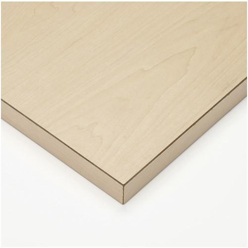 TRUSCO トラスコ中山 折りたたみ会議テーブル 1500X600XH700 棚板付 ナチュラル [TSTT-1560-C] TSTT1560C 販売単位：1 送料無料_1