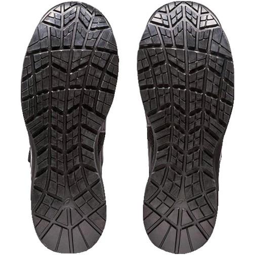 ASICS ウィンジョブ CP112 ブラック×ホワイト 26.0cm [1273A056.001