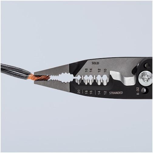 KNIPEX 多機能ペンチ(プラスチックグリップ) [1372-8] 13728 販売単位 