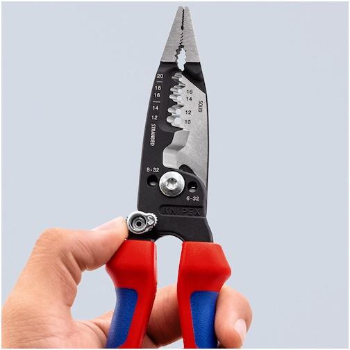 KNIPEX 多機能ペンチ(プラスチックグリップ) [1372-8] 13728 販売単位 