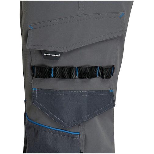 NORTHWAYS 【売切廃番】ワークパンツ “サーシャ” グレー Lサイズ [1388-GR-L] 1388GRL 販売単位：1 送料無料_3