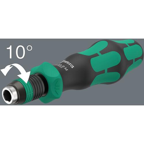 Wera 838 RA-R M ラチェット機能付き差替式ビットホルダー 6.35ミリ