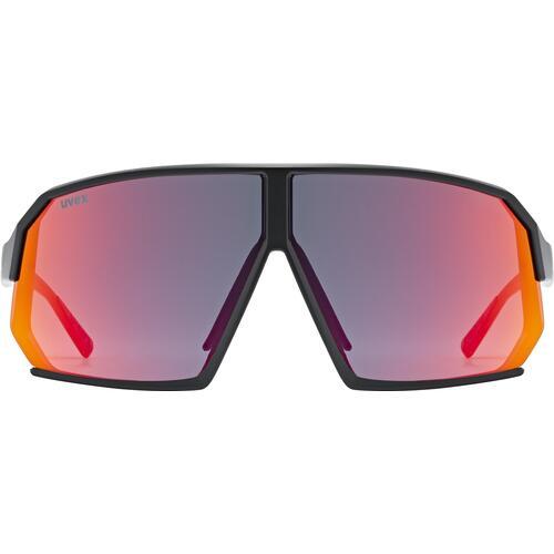 UVEX サングラス uvex sportstyle 237 ブラックマット/レッド