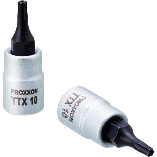 PROXXON トルクス[[R下]]ビットソケット いじり止め穴付 TTX10 [83754
