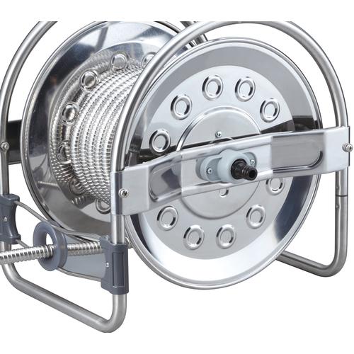 ハタヤ オールステンレス蛇腹ホースリール 15m [SSD-15J] SSD15J 販売