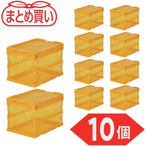 TRUSCO トラスコ中山 【まとめ買い】オリコン α折りたたみコンテナ