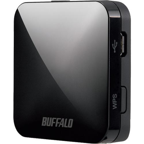 (未使用･未開封品)BUFFALO 無線LAN親機 11ac/n/a/g/b 433/150Mbps トラベルルーター ブラック WMR-433W2-BK BUFFALO 無線LAN親機 11ac/n/a/g/b 433/150Mbps トラベルルーター