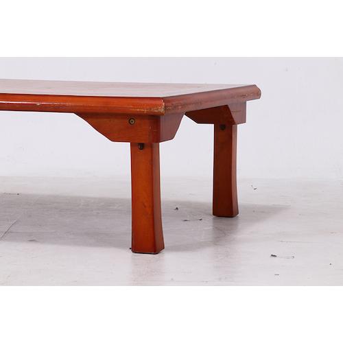 不二貿易 折脚和風座卓 TLM-12075OAK [72929] 72929 販売単位：1 送料