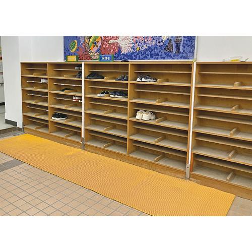 CAR-BOY スノコ 安全スノコマット 90cm×4M ベージュ [ASK9004BE] ASK9004BE  販売単位：1 送料無料の画像