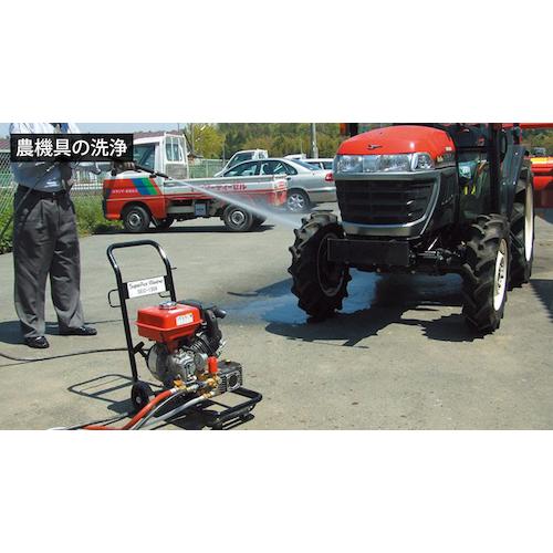 スーパー工業 エンジン式高圧洗浄機 SEC-1310-2N2 コンパクト\u0026カートタイプ [SEC-1310-2N2] SEC13102N2  販売単位：1 送料無料の画像