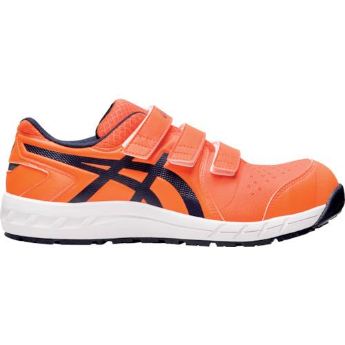 ASICS ウィンジョブ CP112 ショッキングオレンジ×ミッドナイト 27.0cm