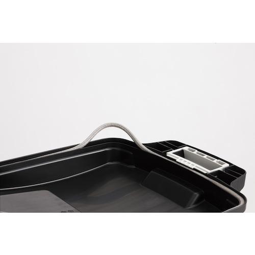 テラモト キャスターペール90 黒/灰 [DS-224-190-8] DS2241908 販売単位：1 送料無料_1