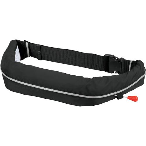 オーシャンライフ 自動膨張式ウエストタイプ 作業用ライフジャケット ブラック TYPE A WR1BK 環境改善用品 防災・防犯用品 避難用品(代引不可)【送料無料】 OCEANLIFE 自動膨張式ウエストタイプ 作業用ライフジャケット ブラック