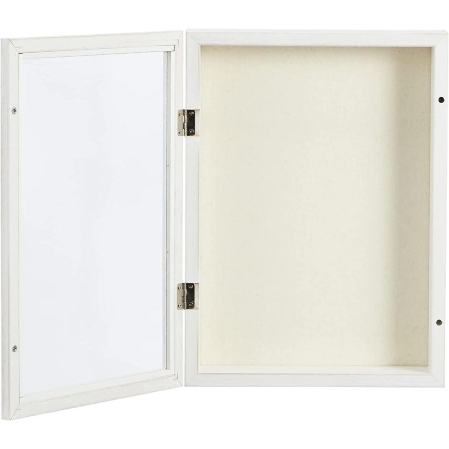 フォトフレーム 写真立て 額縁 ボックス 立体 フロントオープン