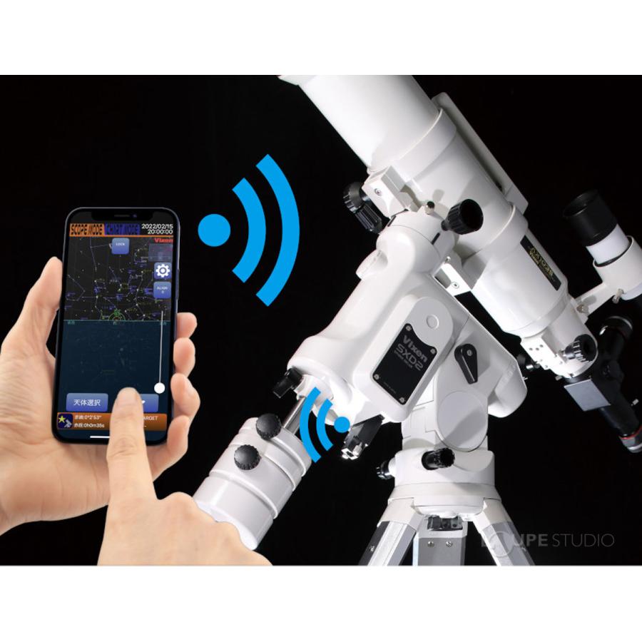 天体望遠鏡 自動追尾 SXD2WL-AX103S 三脚 スマホ 撮影 セット 赤道儀